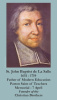 St. John Baptist de La Salle Prayer Card-PATRON OF TEACHERS & PRINCIPALS